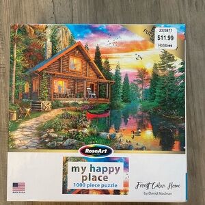 RoseArt Forest Cabin Puzzle